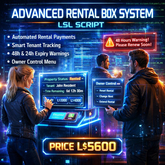 Advanced Rental Box System LSL Script – Full Perm Rental System with Auto Payments, Expiry Warnings, Owner Menu