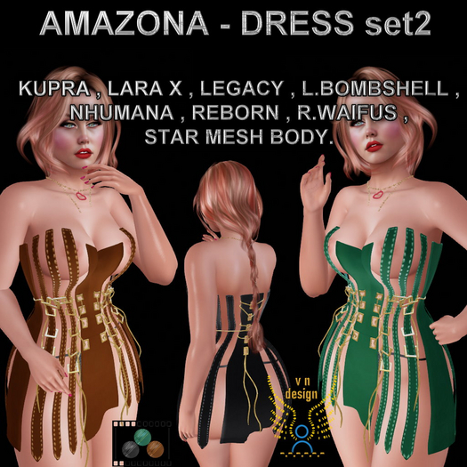 AMAZONA DRESS  set2