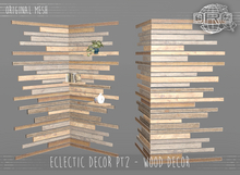 -DRD- Eclectic Decor pt.2 - Wood Decor