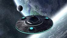 Sci-Fi UFO - Quantum Mirage