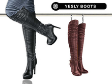 Addams // Yesly High Heel Boots // N*10