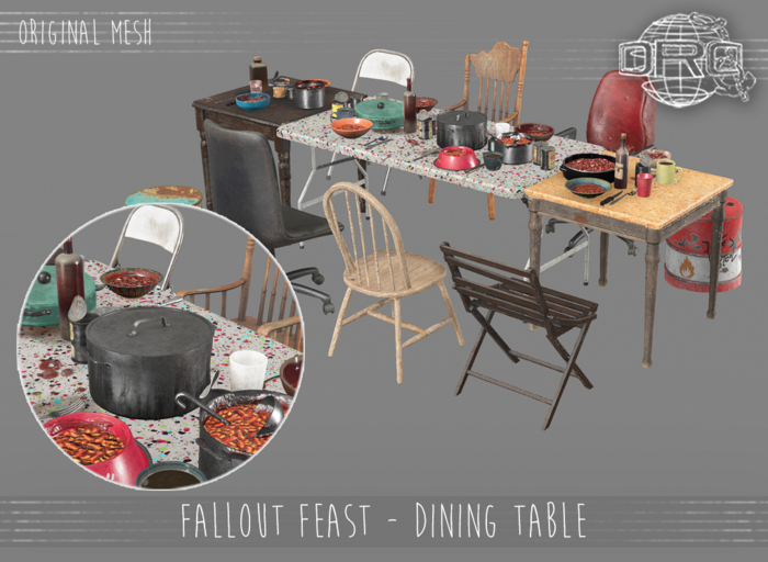 -DRD- Fallout Feast - Dining Table