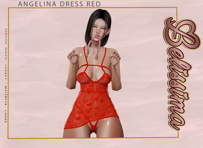 [Belissima] Angelina Dress Red