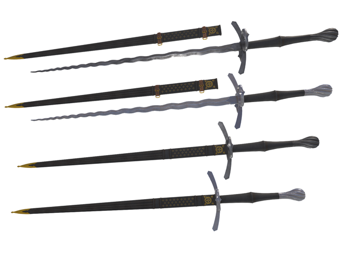 Flamberge Sword #3