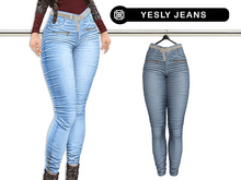 Addams // Yesly Jeans with Diamond Belt // N*6