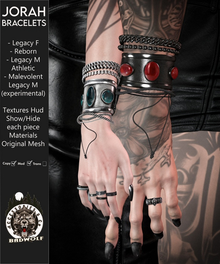 Badwolf - Jorah Bracelets