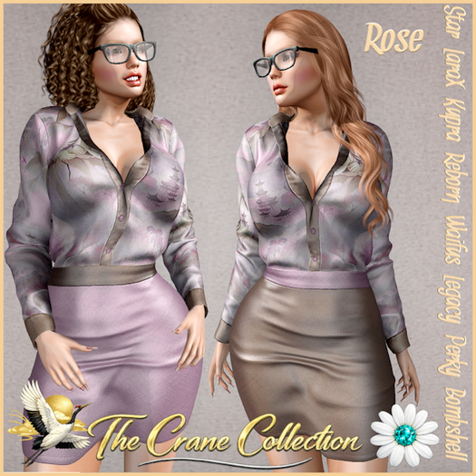 GoodVibes Crane Rose