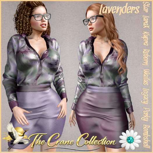 GoodVibes Crane Lavender