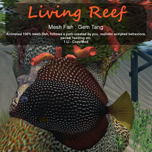 Inochi Reef : Mesh Fish - Gem Tang