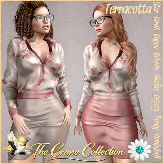 GoodVibes Crane Terracotta
