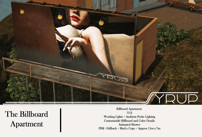 [Syrup] Billboard Apartment [Add Me]