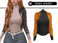 Addams // Yesly Leather Jacket with Top // N*14