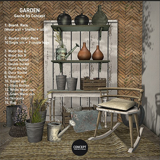 Concept}*14. Garden. Terracota