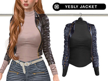 Addams // Yesly Leather Jacket with Top // N*25