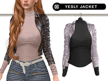 Addams // Yesly Leather Jacket with Top // N*26