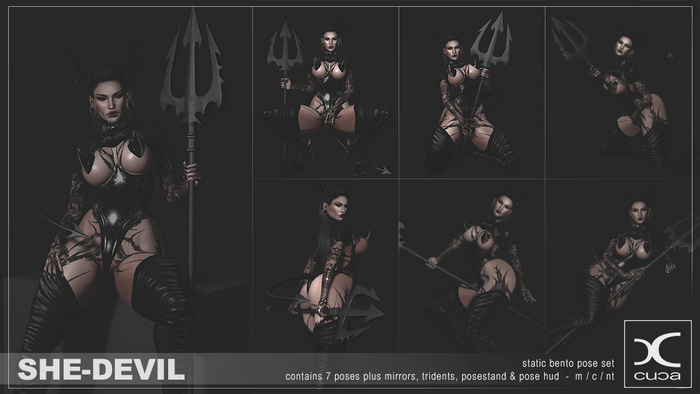 [..::CuCa::..] She-Devil Pose Set