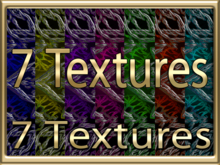 [ Woven Botanical Seamless 04 ] 7 Textures