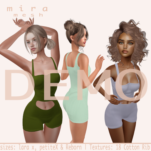 M I R A Mesh - JumpSuit [demo]