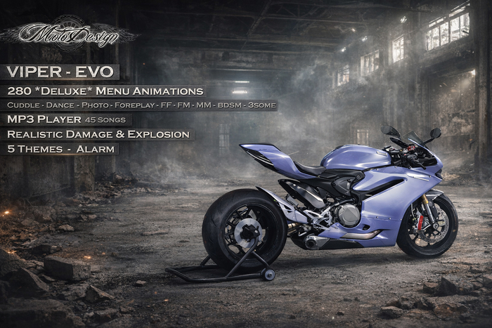 Motorcycle - MotoDesign - VIPER - 5 THEMES - EVO