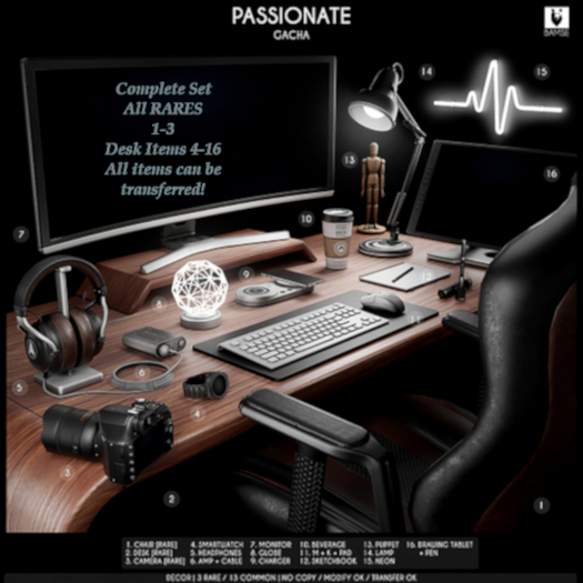 BAMSE : Passionate - ALL RARES-FULL SET