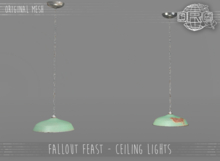 -DRD- Fallout Feast - Ceiling Lights