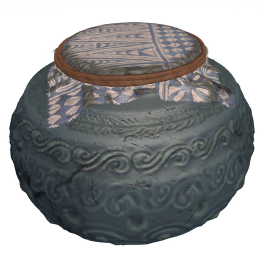 .:shamhat:. rustic ceramic pot