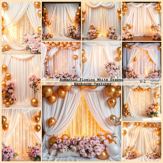Flowing Drapes Backdrop Textures