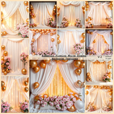 Flowing Drapes Backdrop Textures