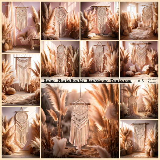 Boho Backdrop Textures