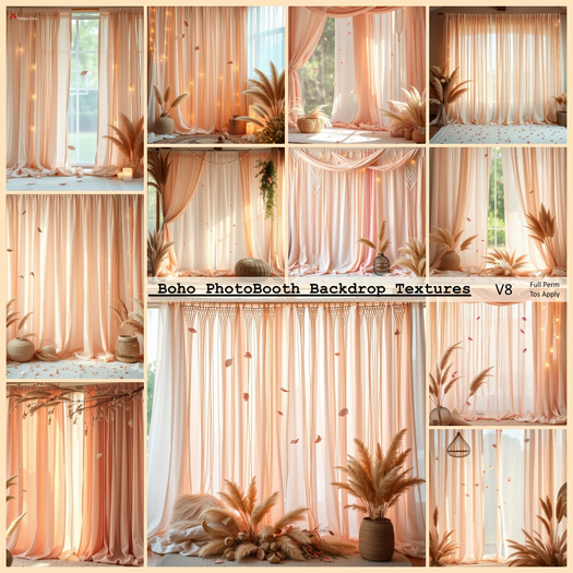 Boho Backdrop Textures