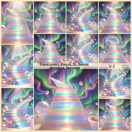 Translucent Stairs Backdrop Textures