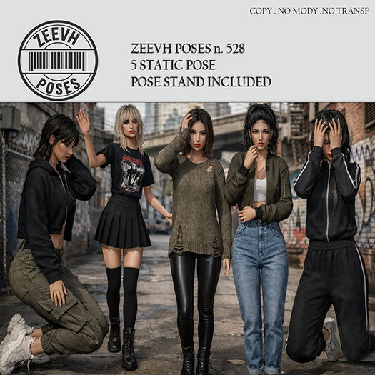 Zeevh Poses 528..