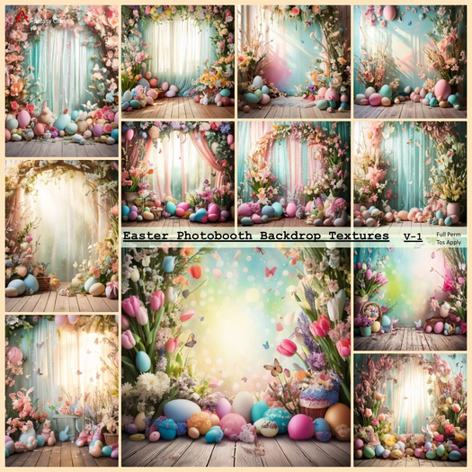 Easter Backdrop Textures
