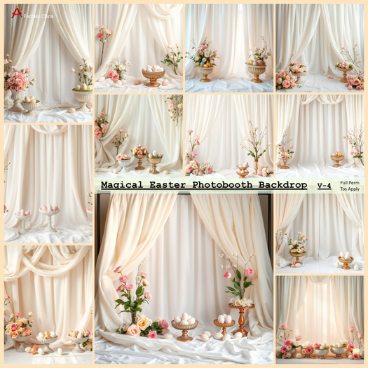 Magical Easter Backdrop Textures