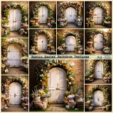 Rustic Easter Backdrop Textures