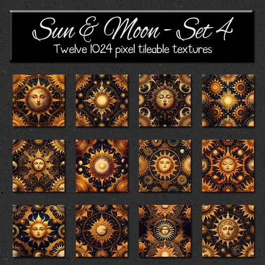 *Wallflowers* Sun & Moon - Set 4