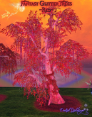 Fantasy Glitter Trees ~Red~ Low LI ~ PROMO PRICE LIMITED TIME
