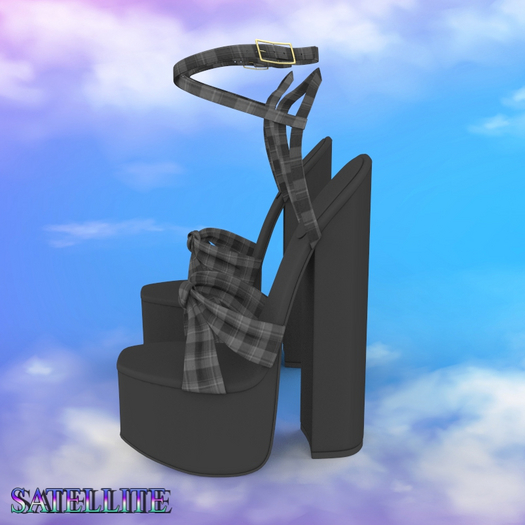 Plaid Gossip Heels Legacy