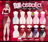 Astralia // Eliza Top (BubbleGum)