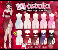 Astralia // Eliza Top (Snow)