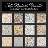 *Wallflowers* Soft Neutral Granite
