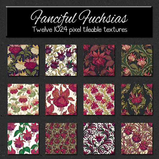 *Wallflowers* Fanciful Fuchsias