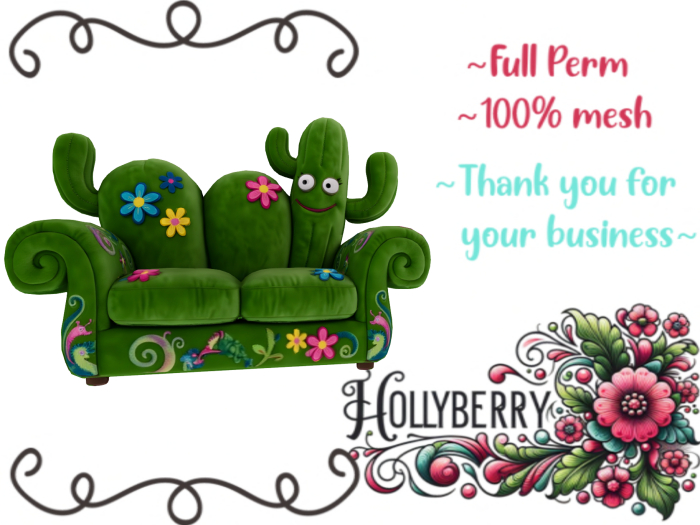 HB: Child Cactus Sofa FuLL PERM