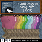 GPA Dinkies Shorts BOM - Fatpack Spring Colors