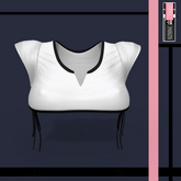 White Black Shape Shirt MAITREYA