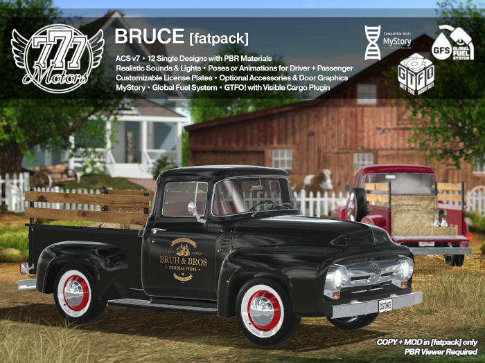 [777] BRUCE [fatpack] (Add)