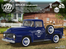 [777] BRUCE - Dark Blue (Add)