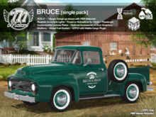 [777] BRUCE - Emerald Green (Add)