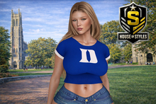 Duke Blue Devils Ladies Tee (Blue)