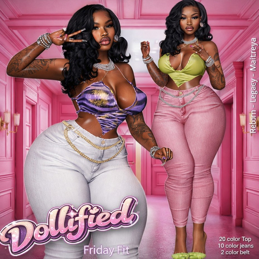 Dollified -Friday Fit FATPACK 